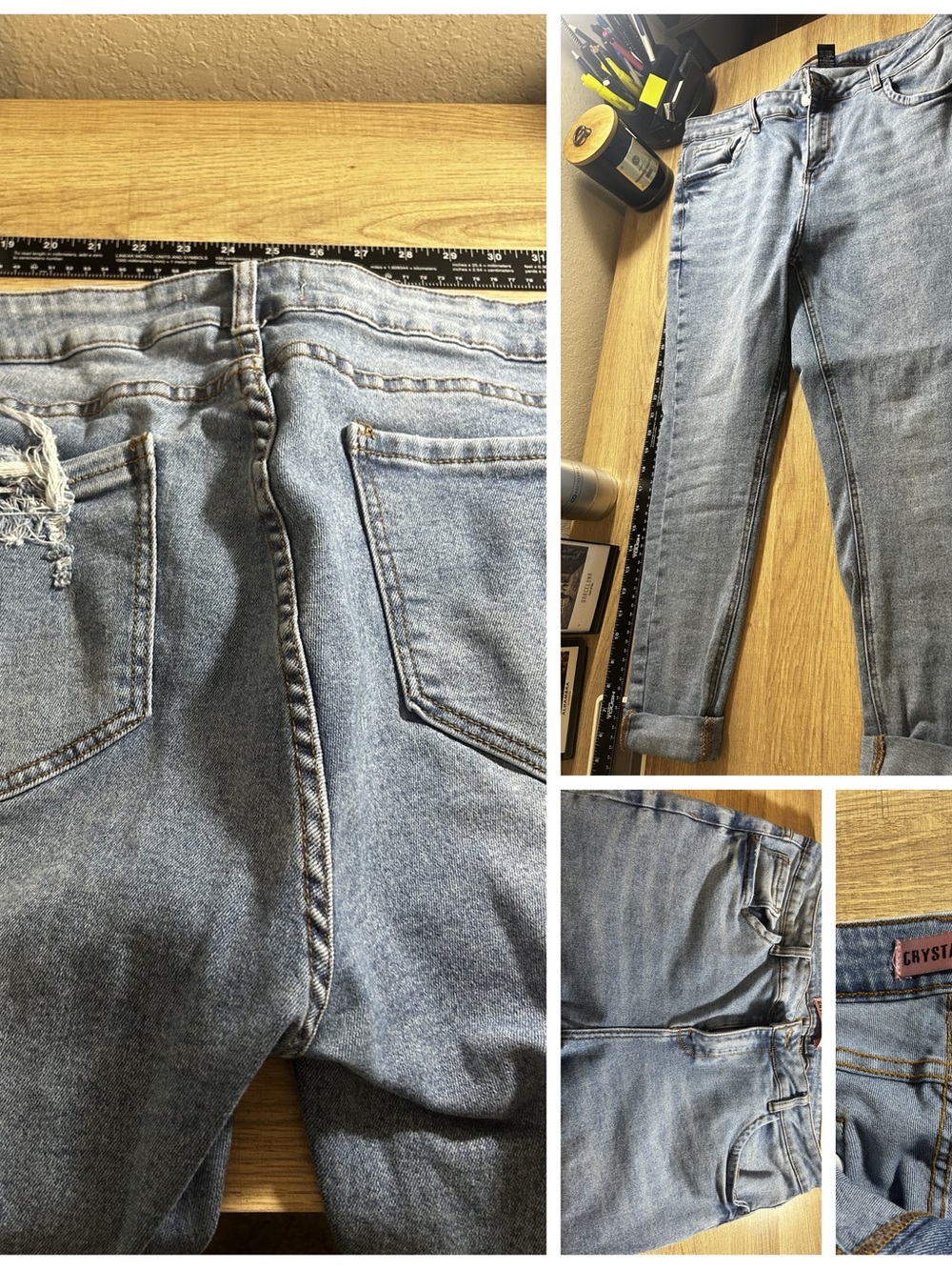 Light Blue Skinny Jeans -
